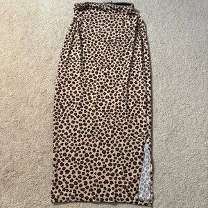 BLVD Maternity Maxi skirt, size M